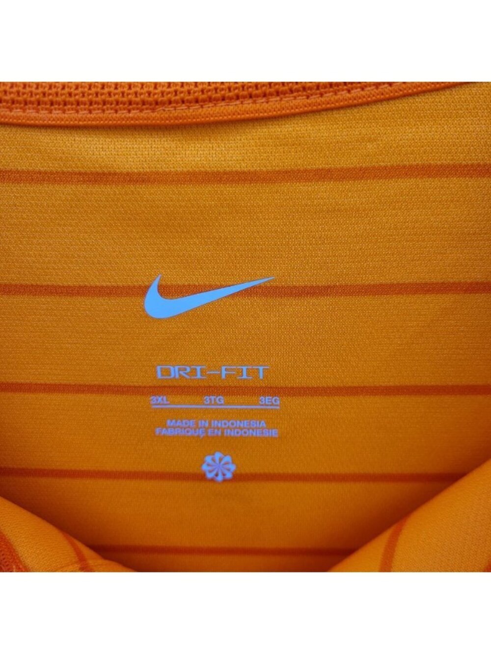 Nike Dri-Fit Orange Polo Tee Shirt Men's Size 3XL University of Tennessee Logo - Picture 3 of 8